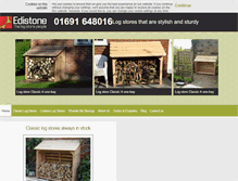 Tablet Screenshot of edistone.com